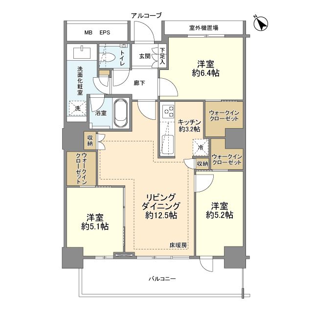 使いやすい間取り☆