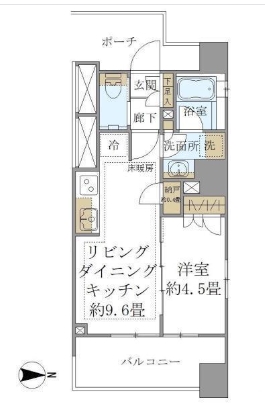 使いやすい間取りです