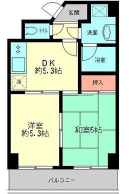 8階の間取り図