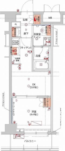 3階の間取り図