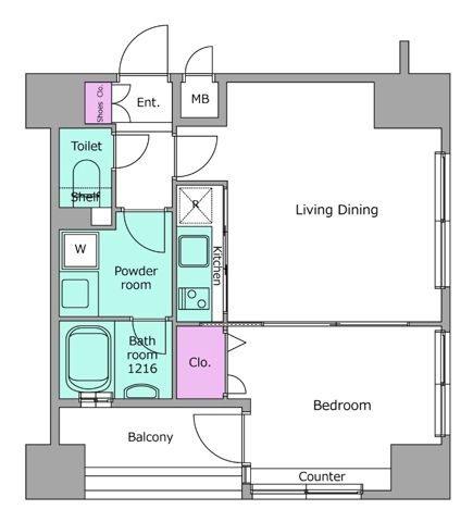 使いやすい間取り♪