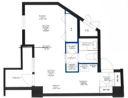 6階の間取り図