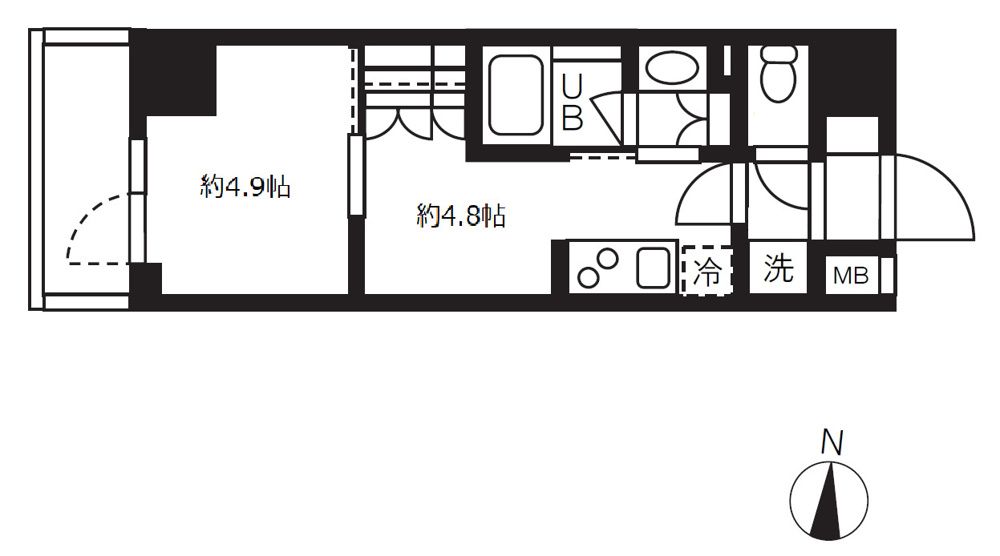 7階の間取り図
