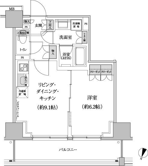 使いやすい間取り☆