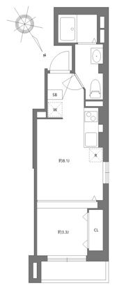 角部屋で使いやすい間取り♪