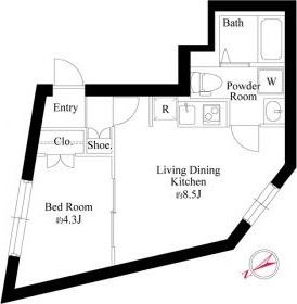 3階の間取り図