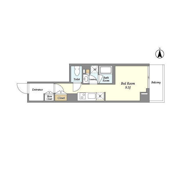 2階の間取り図