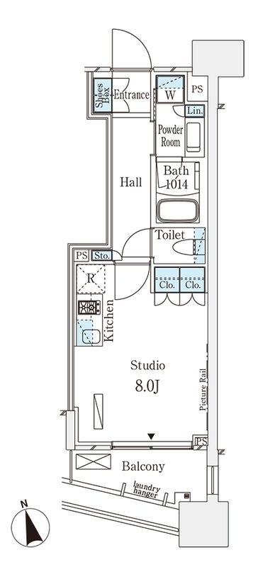 3階の間取り図