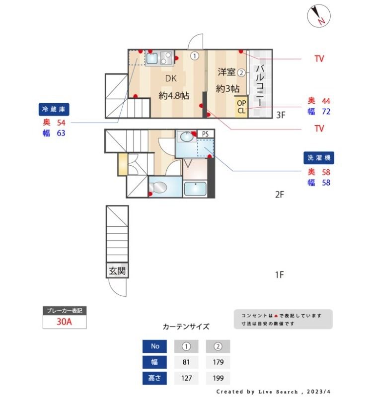 使いやすい間取り☆