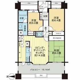 4階の間取り図