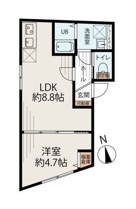 3階の間取り図