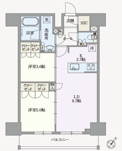 11階の間取り図