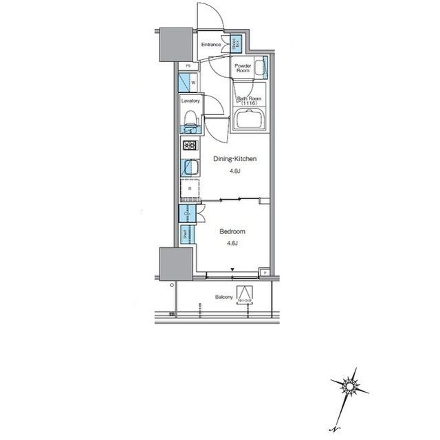 7階の間取り図