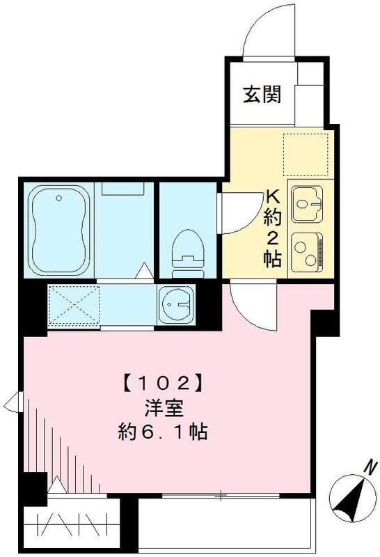 1階の間取り図