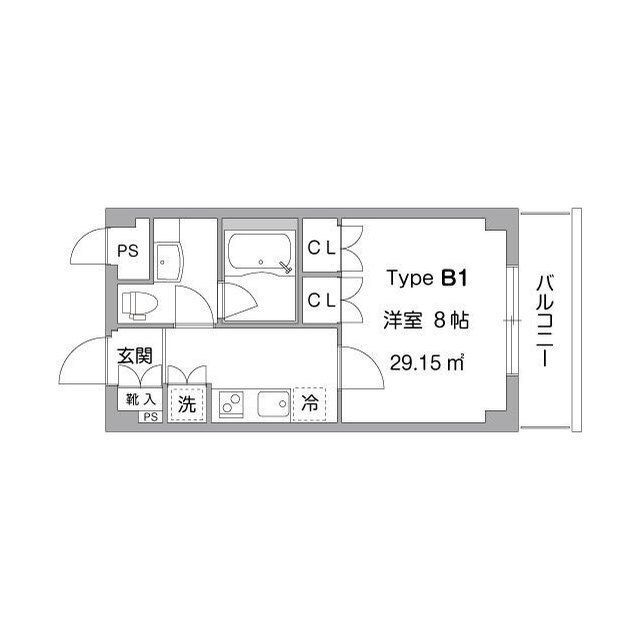 1階の間取り図