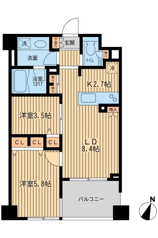 使いやすい間取り♪