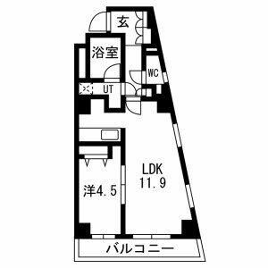 2階の間取り図