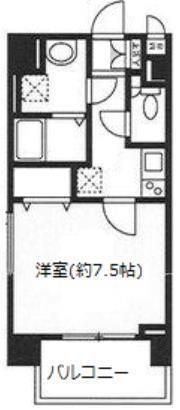 8階の間取り図