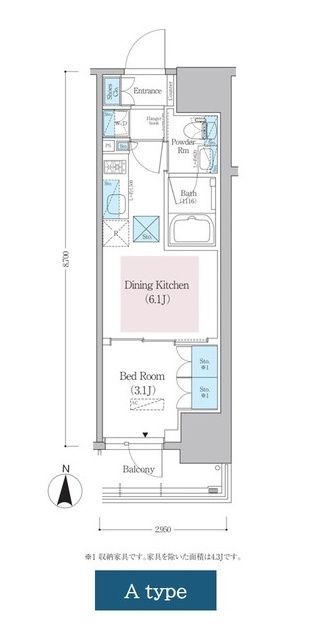 10階の間取り図