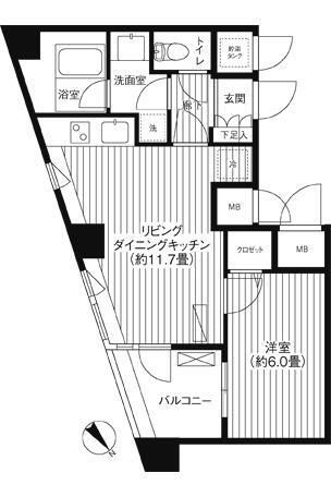 2階の間取り図