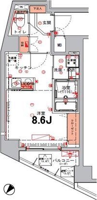 5階の間取り図