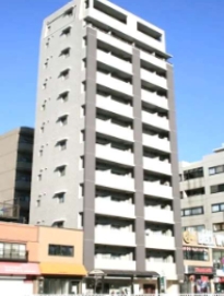 中央区月島３丁目の賃貸マンションの外観