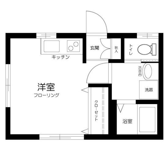 2階の間取り図