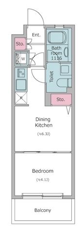 5階の間取り図