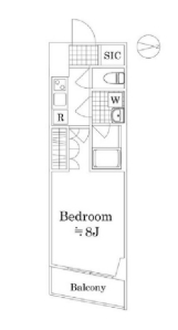 6階の間取り図