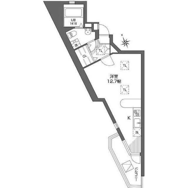5階の間取り図