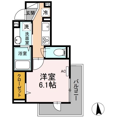 1階の間取り図