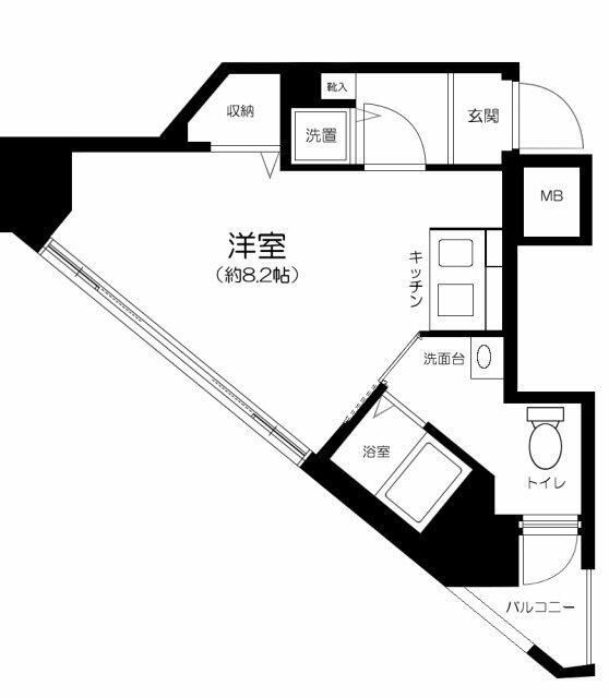 品川区西五反田８丁目の賃貸マンションの外観