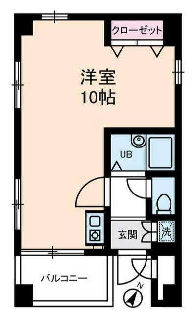 5階の間取り図