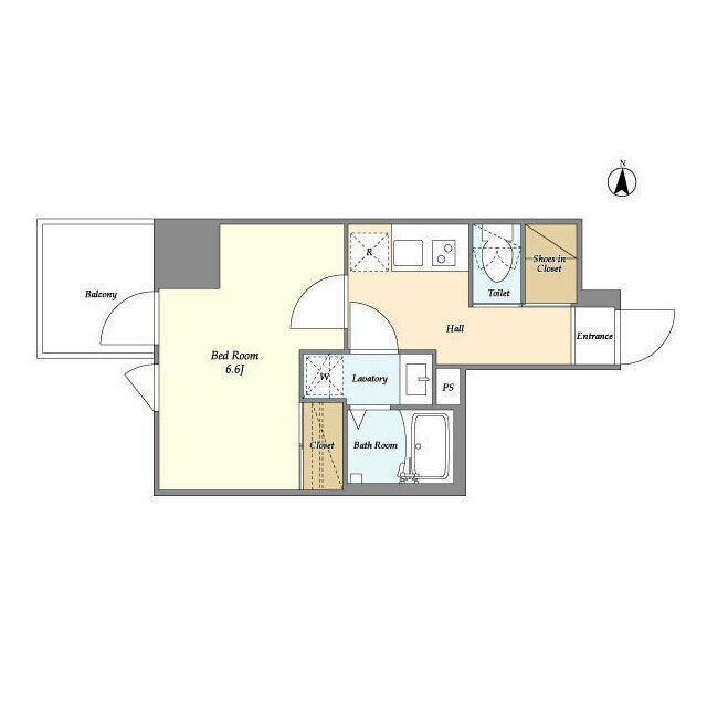 4階の間取り図