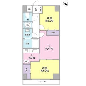 2階の間取り図