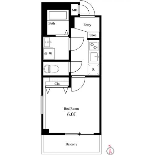 5階の間取り図