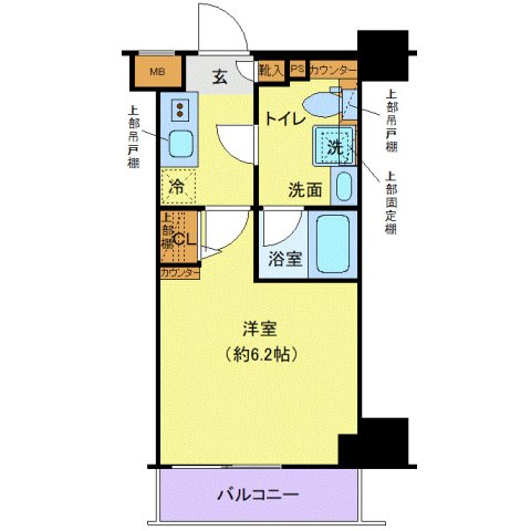 7階の間取り図