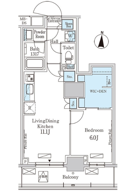 12階の間取り図