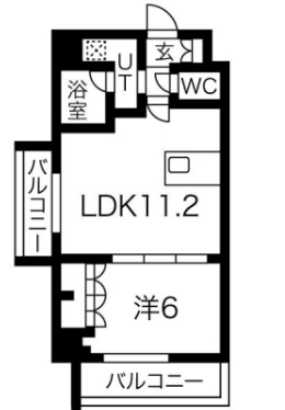 2階の間取り図
