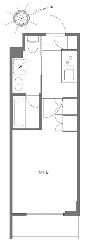 5階の間取り図