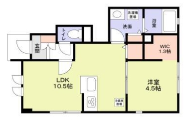 1階の間取り図