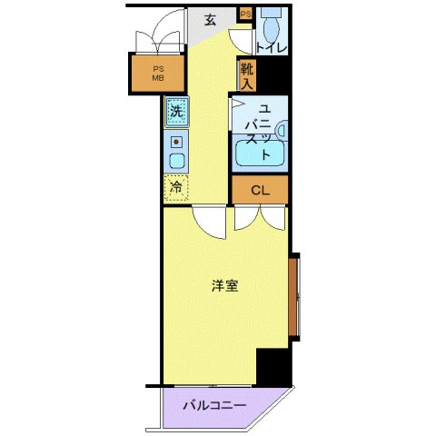 9階の間取り図