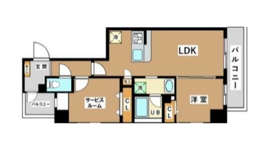 3階の間取り図