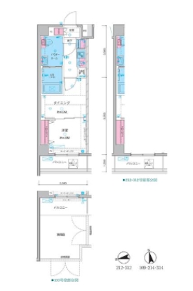 2階の間取り図