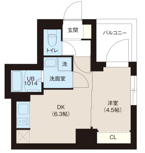 3階の間取り図