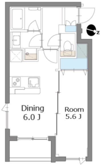 2階の間取り図