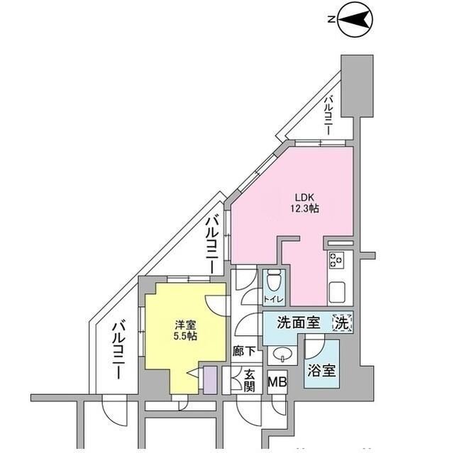 10階の間取り図