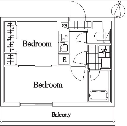 5階の間取り図