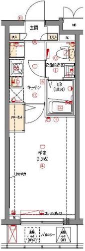 4階の間取り図