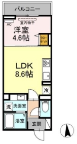 3階の間取り図